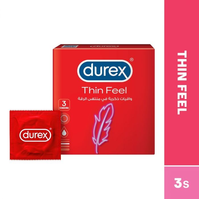 DUREX CONDOM THIN FEEL 3 PCS