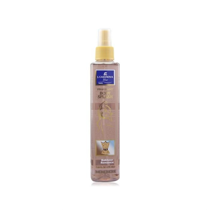 J.CASANOVA BLUE BODY SPLASH BAKHOOR ROMANC 235 ML