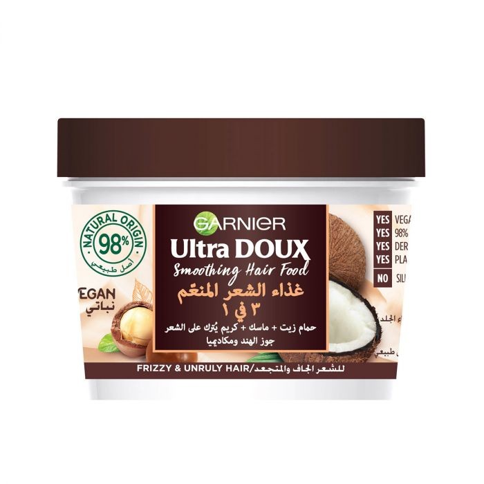 GARNIER OLTRA DOUX SOOTHING HAIR FOOD MASK COCONUT 390 ML