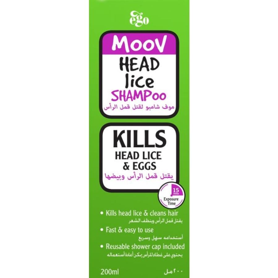 EGO MOOV HEAD LICE SHAMPOO 200 ML