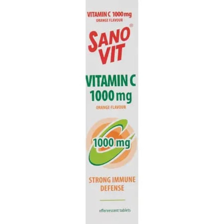 Sanofi Vitamin C 1000 mg Orange Flavor 10 Effervescent Tablets