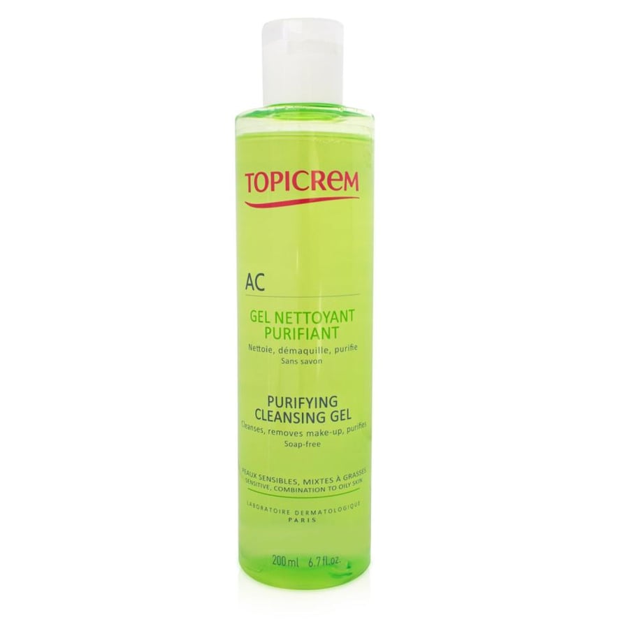 Topicrem AC Purifying Cleansing Gel Wash for Oily Skin