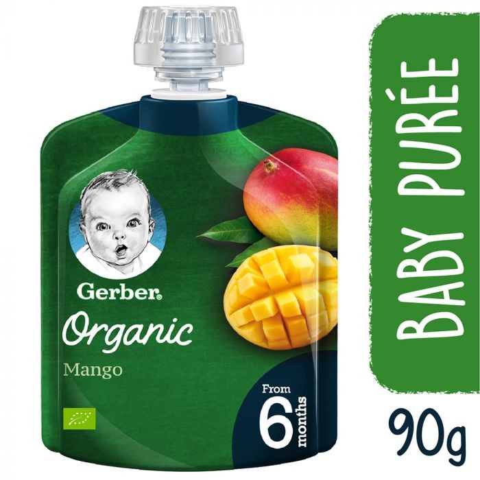GERBER ORGANIC MANGO  90 GM