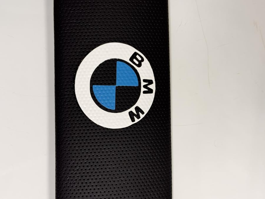 Decorative fabric seat belt for BMW cars