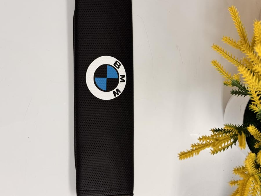 Decorative fabric seat belt for BMW cars