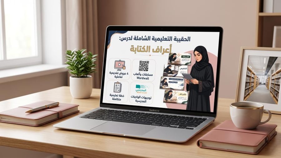 حقيبة الكفايات اللغوية 1-1 (الأسبوع السابع) أعراف الكتابة