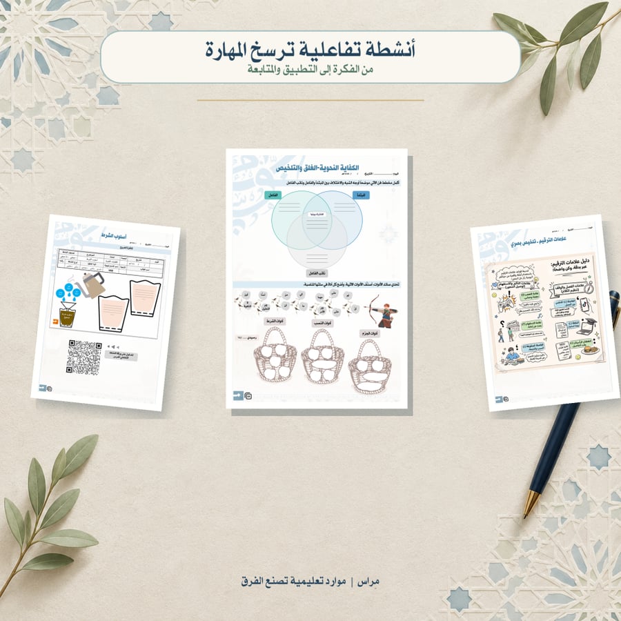 مذكرة الكفايات اللغوية 1-1 ( مورد تعليمي تفاعلي لطلاب الصف الأول الثانوي – نظام المسارات )