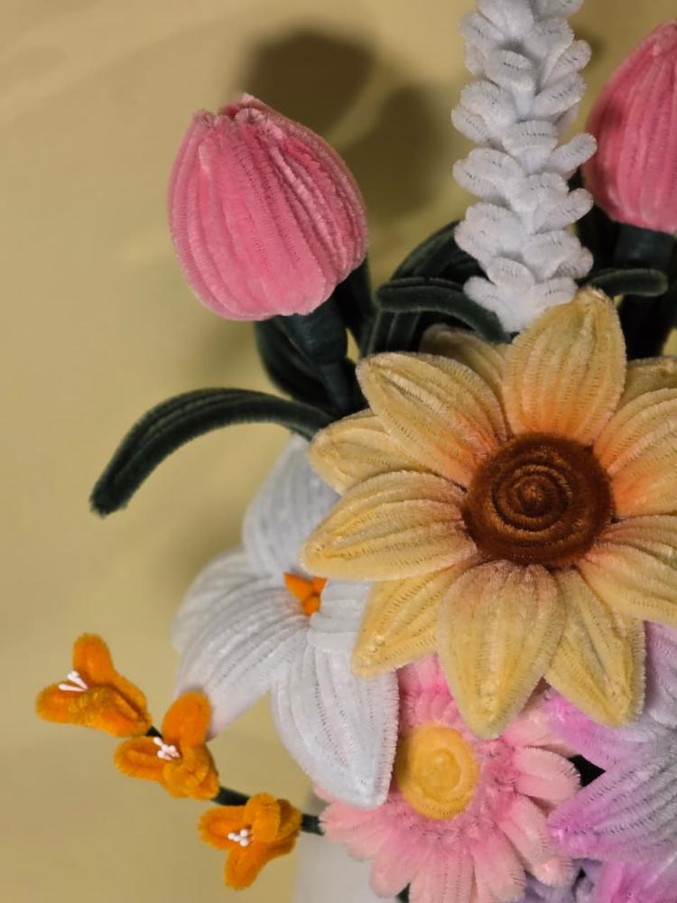 Spring colors vase
