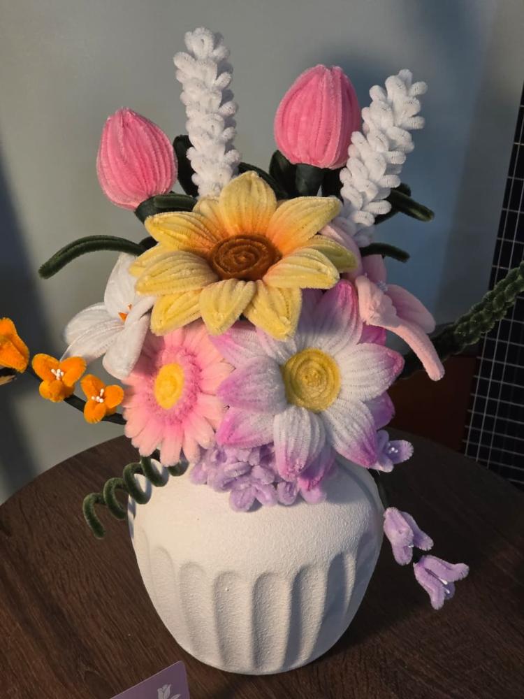 Spring colors vase