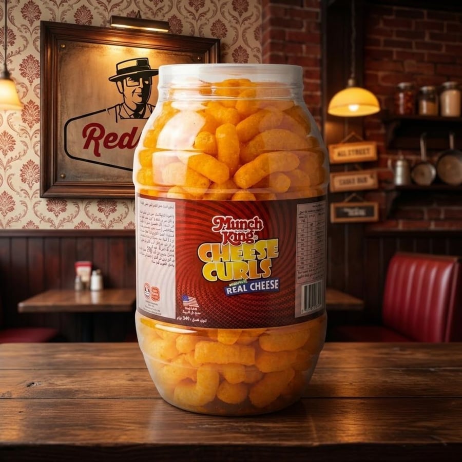 مانش كينج كورلز الجبن الأصلي – 340 جم | Selected by Redston Gourmet