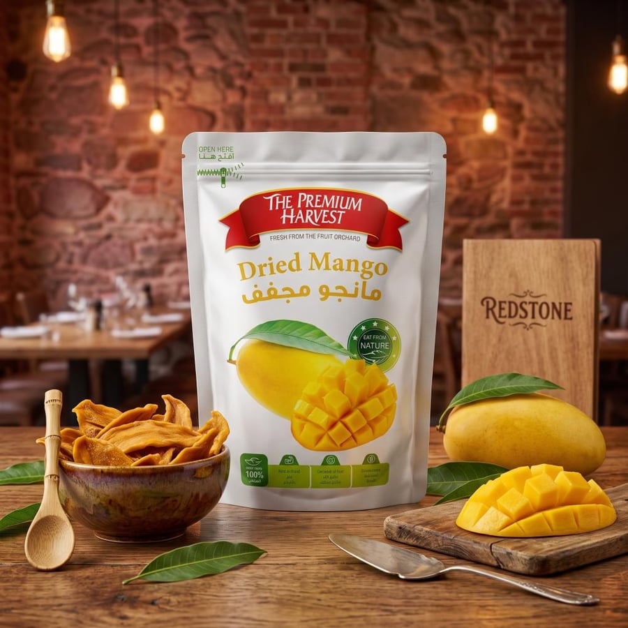 مانجو مجفف – 200 جم | Selected by Redston Gourmet