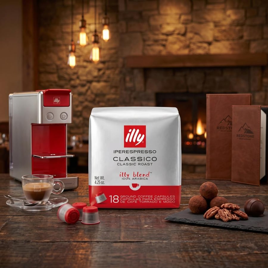 كبسولات قهوة إيلي كلاسيك متوسطة التحميص – 18 كبسولة | Selected by Redston Gourmet ☕
