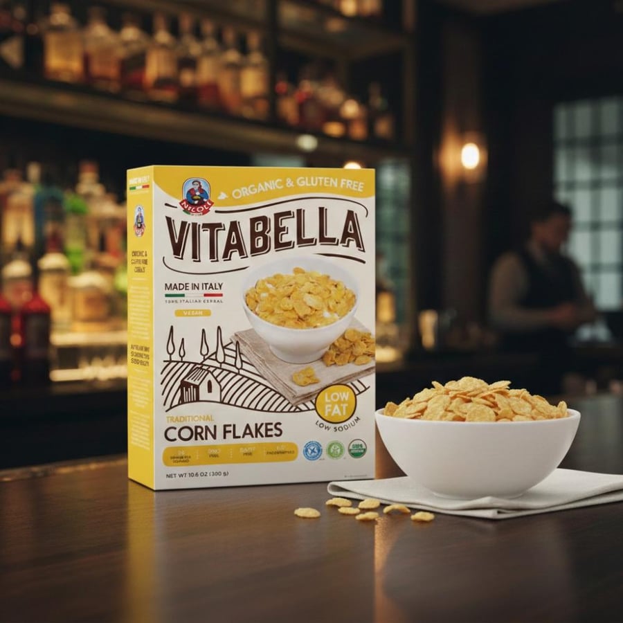 Vita Bella Organic Gluten Free Cornflakes – 300g