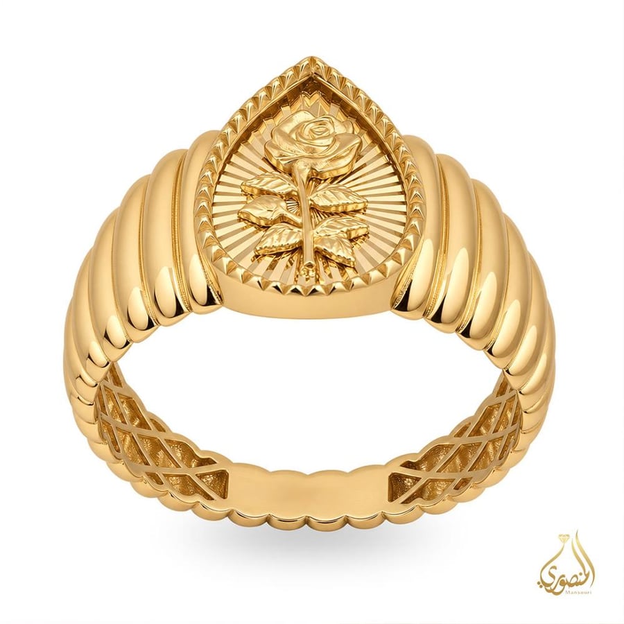 خاتم R058 عيار 21