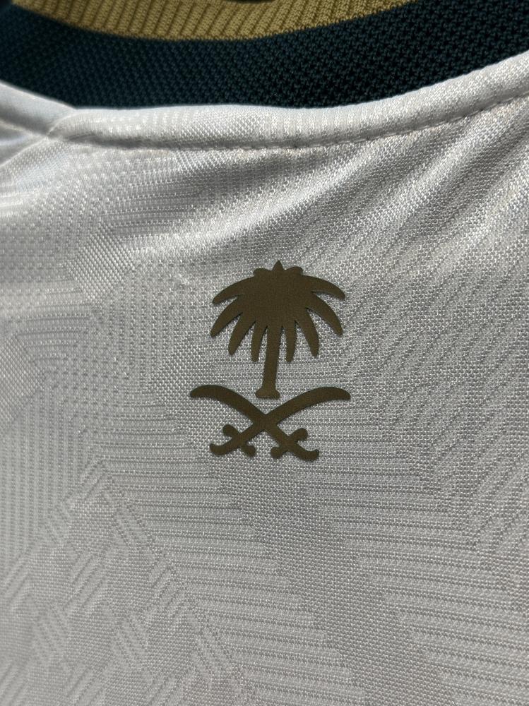 تيشيرت منتخب السعودية  الابيض2027 فئة اللاعبين