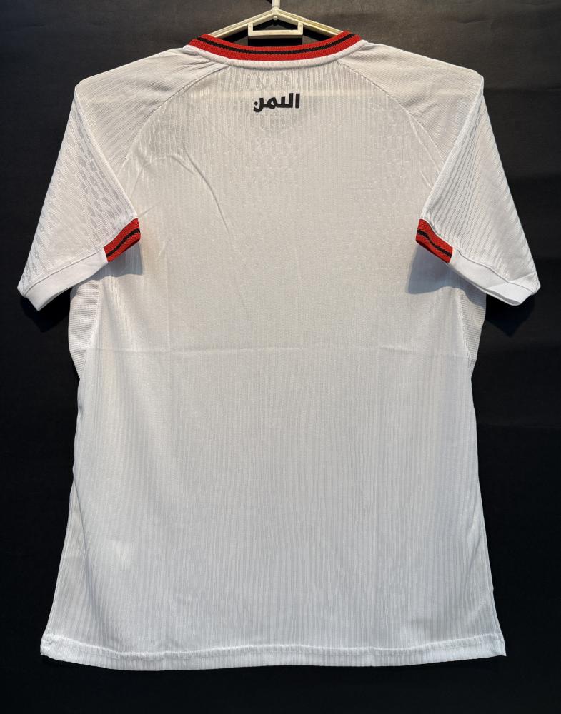 تيشيرت منتخب اليمن الابيض فئة اللاعبين