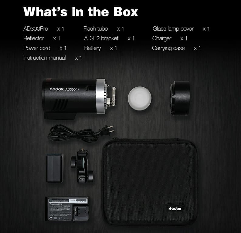 Godox AD300PRO - رأس اضاءه  لاسلكي