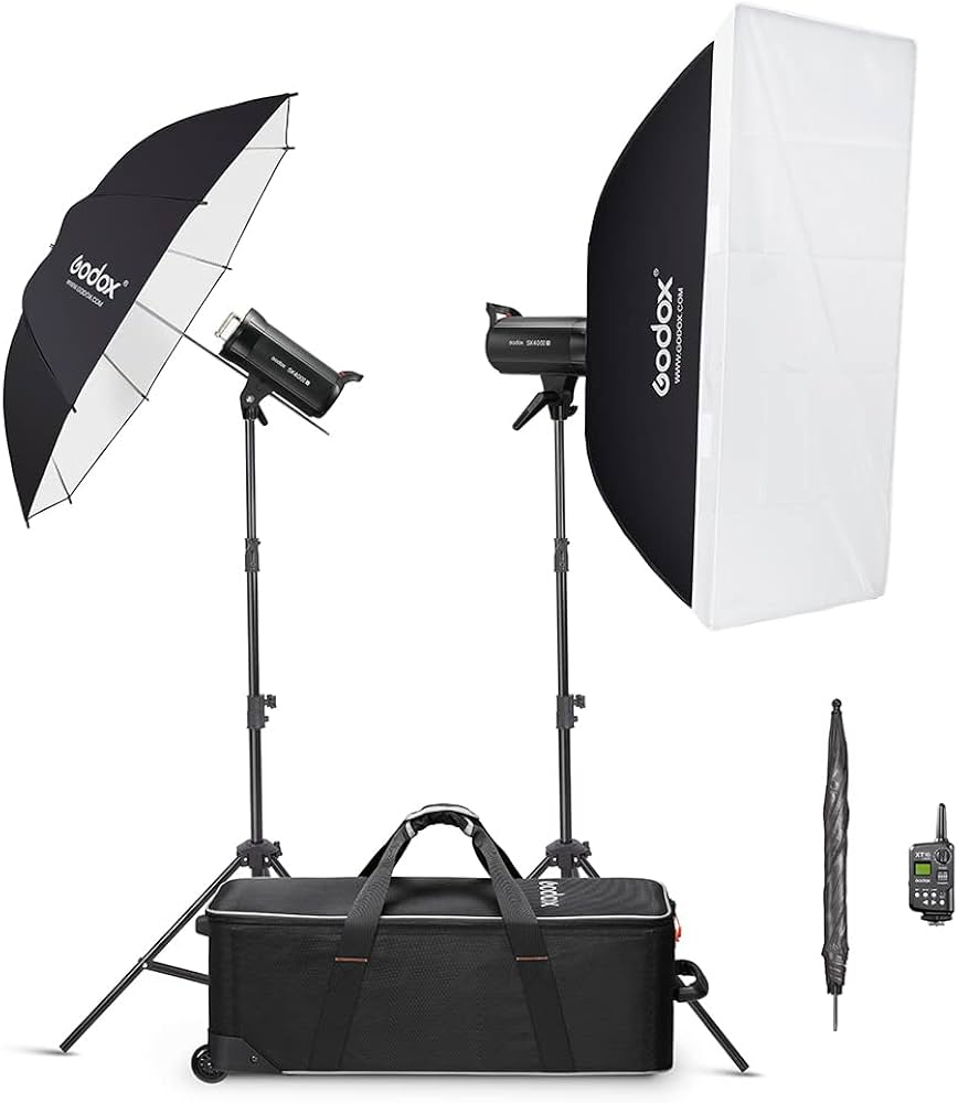 استديو متكامل Godox SK400IIV KIT - X2 400w