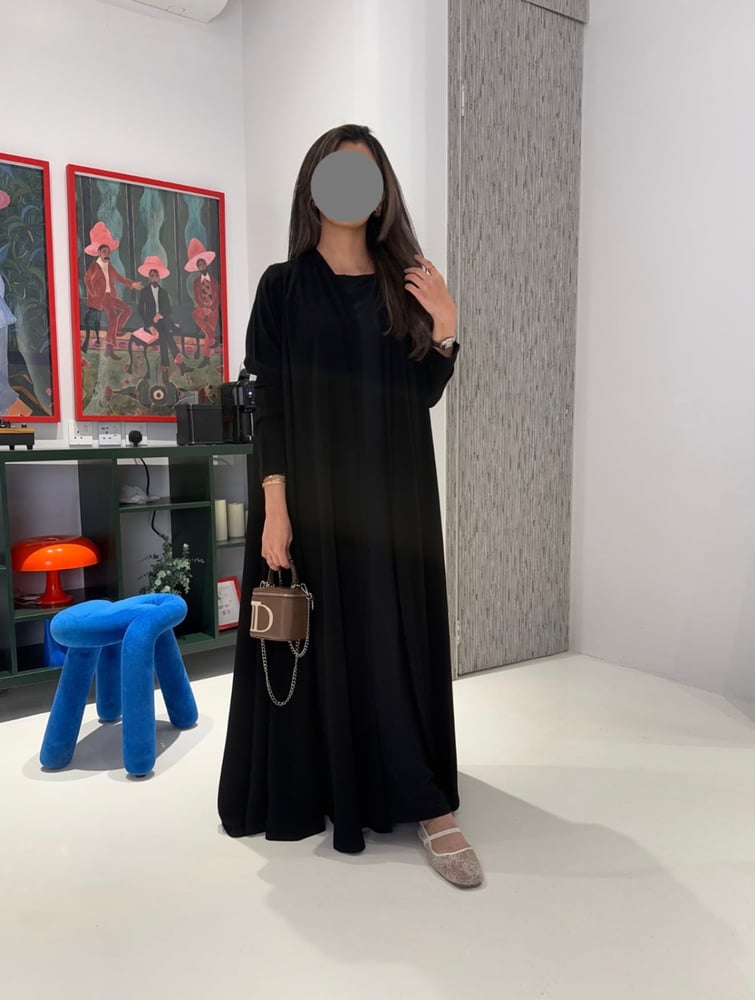 عباية سحاب سادة