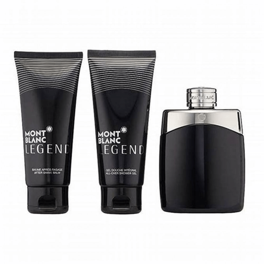 طقم مونت بلانك ليجند او دو تواليت (عطر 100مل+شاور جل 100مل+افترشف 100مل)