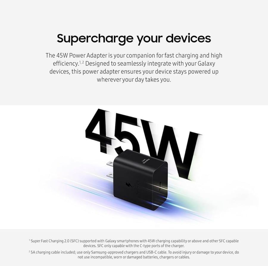فيش جداري من سامسونج بقوة 45w