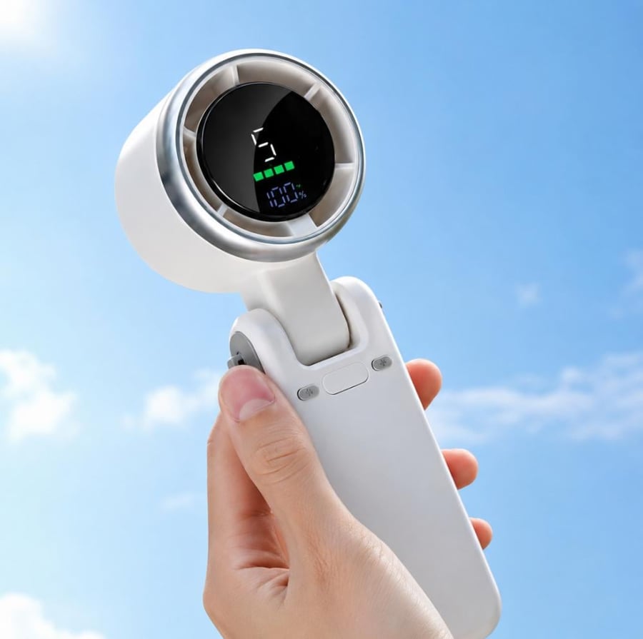 منفاخ  توربو محمولة باليد (Handheld Portable Turbo Fan)