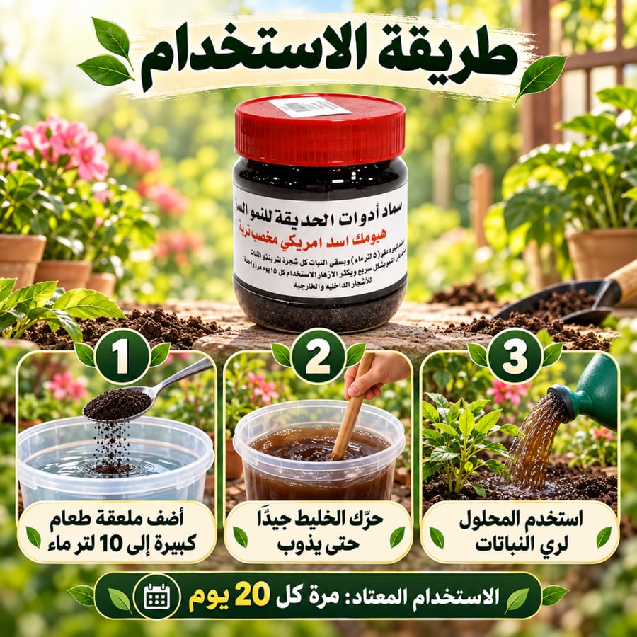 سماد هيومك اسد