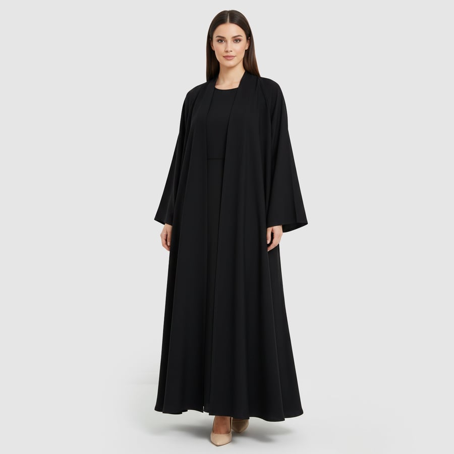Black classic abaya