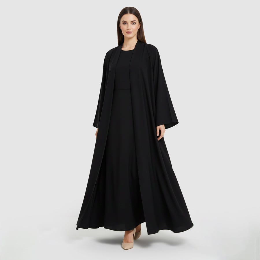 Black classic abaya
