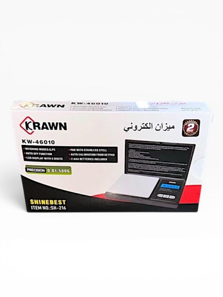 Electronic scale 500 grams KRAWN