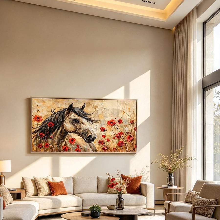 لوحة فنون عرضية متنوعة تصميم عصري