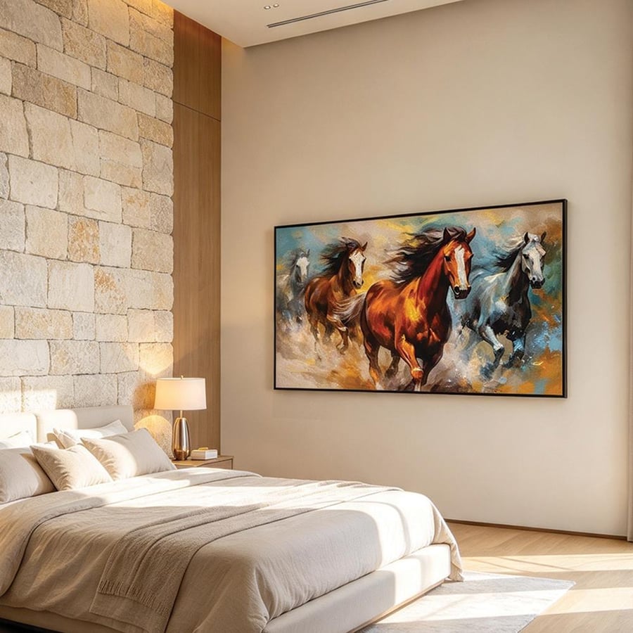 لوحات خيل تصميم عصري