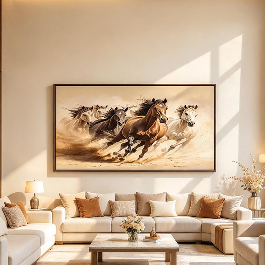 لوحات خيل تصميم عصري