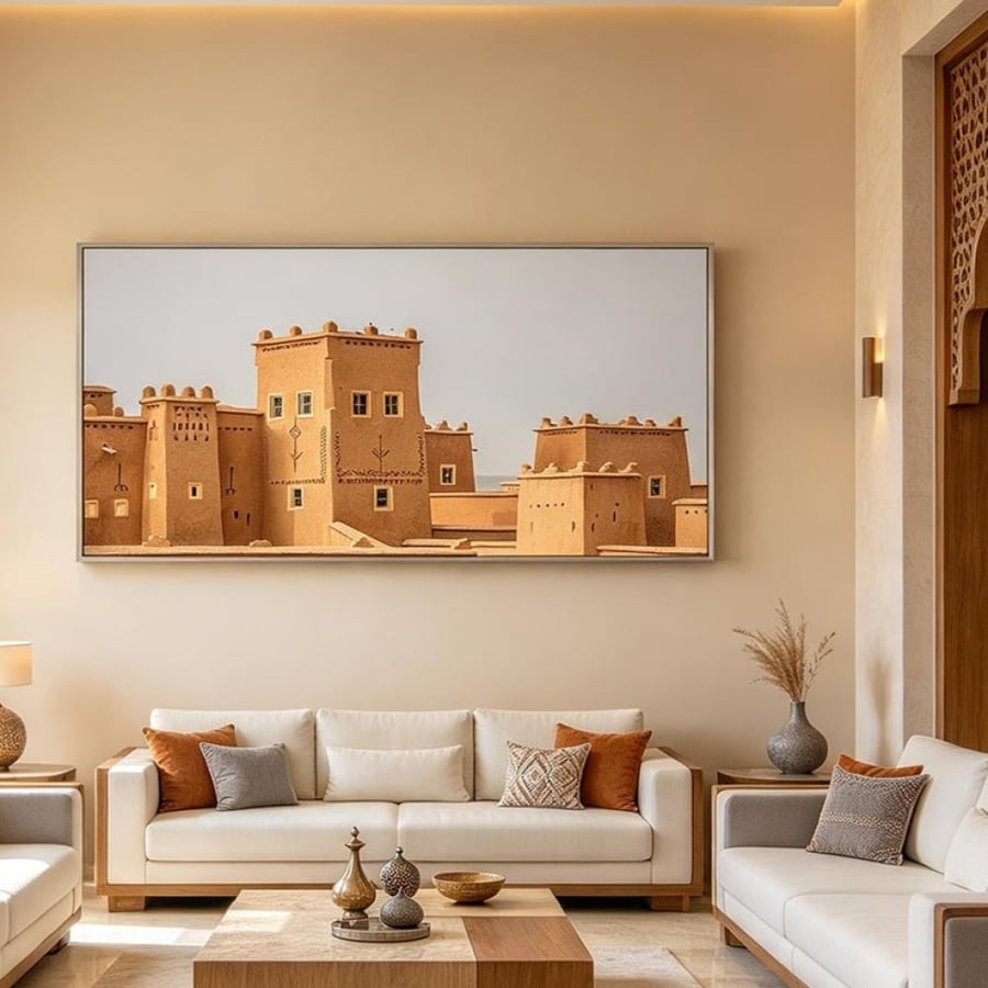 لوحة فنون عرضية متنوعة تصميم عصري
