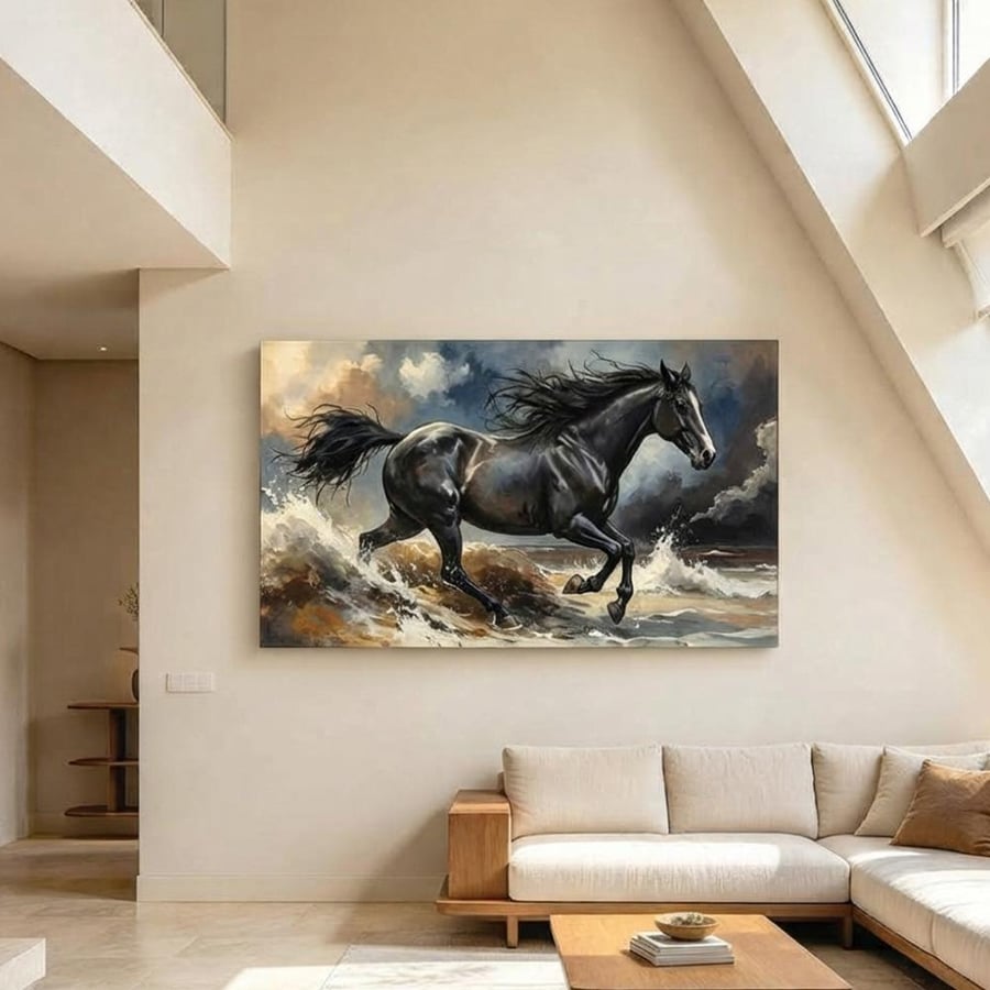 لوحات خيل تصميم عصري