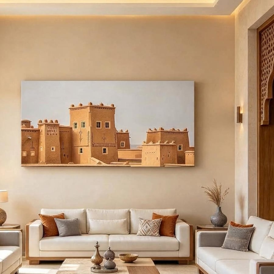 لوحة فنون عرضية متنوعة تصميم عصري