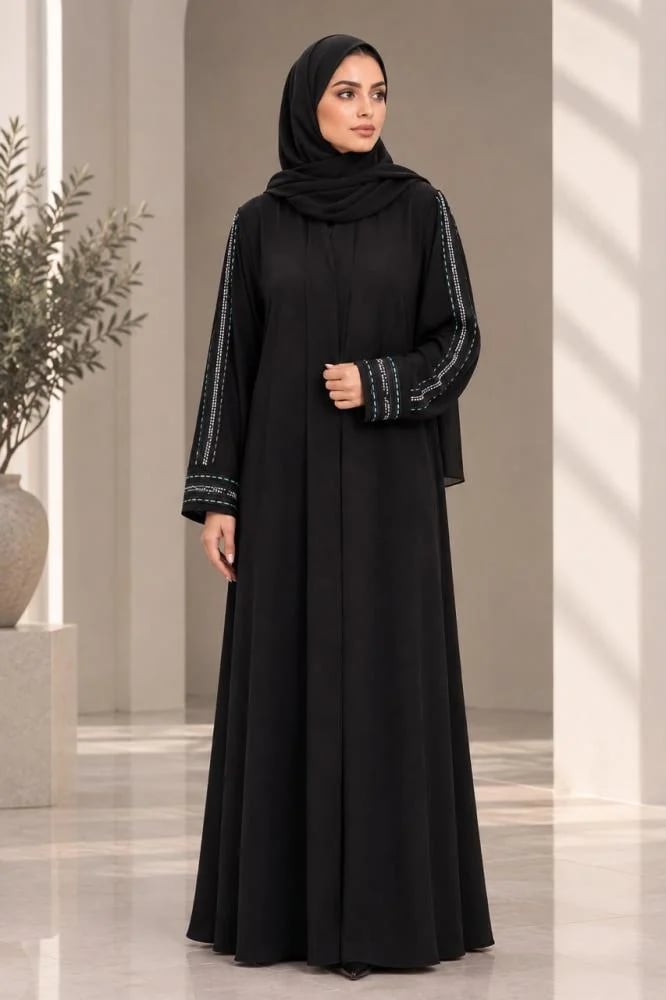 عباية سوداء سعودية