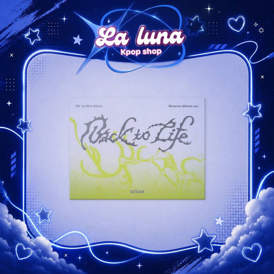 &TEAM – Back to Life Photocard Box (Weverse Albums Version) (1st Mini Album)