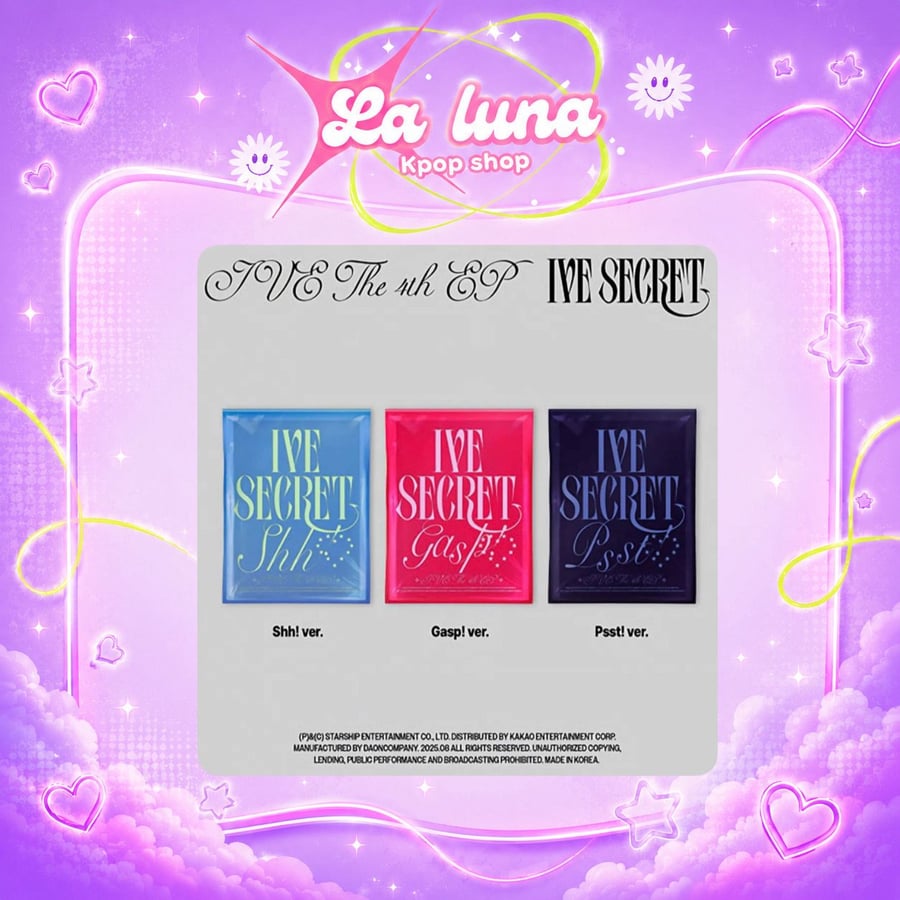 IVE – IVE SECRET (4th Mini Album)