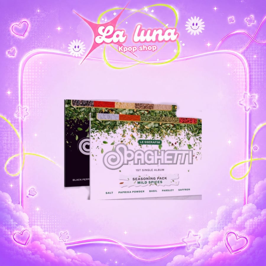 LE SSERAFIM – SPAGHETTI (Weverse Albums version) (1st Single Album)