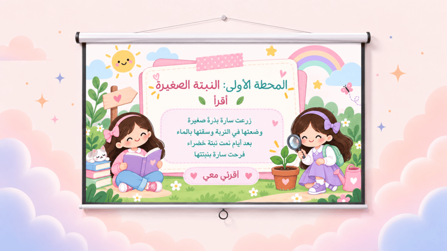 عرض بقراءتي أكتشف - أنشطة