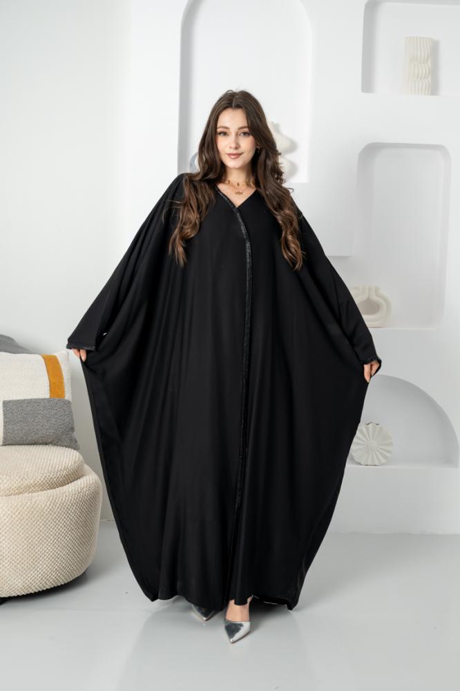 عباية بشت ندي مع تطريز خيال