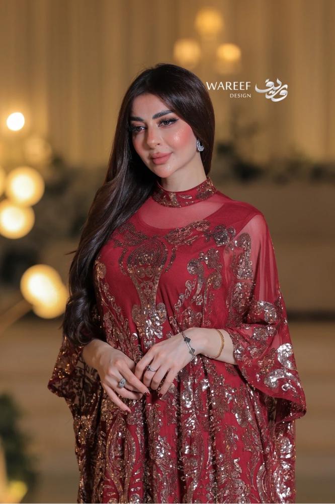 جلابية بتطريز ملكي فاخر