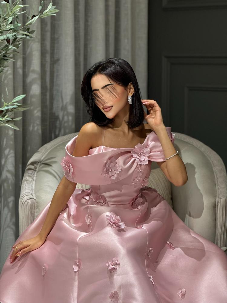 فستان ميكادو اوف شولدر زهري