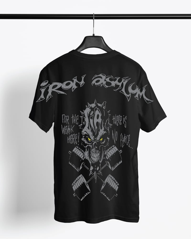 ‏Iron T-shirt