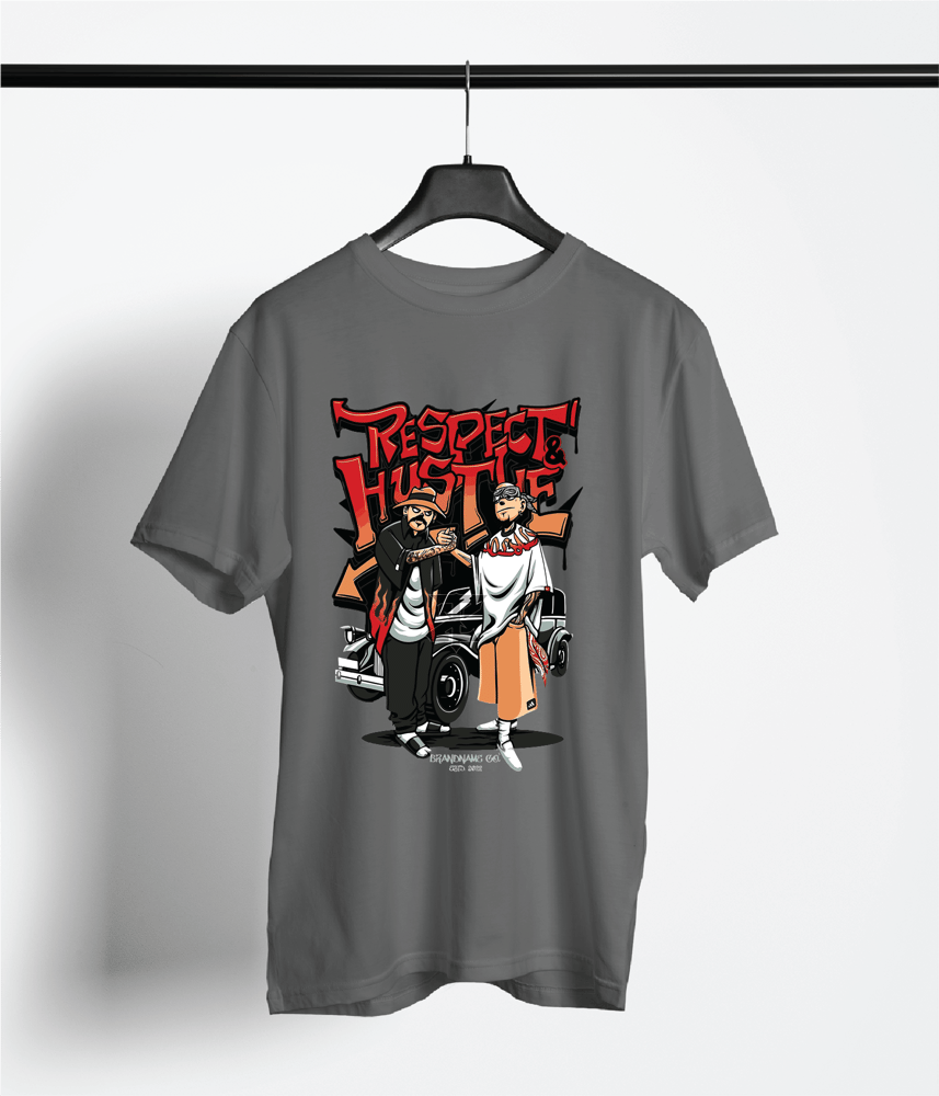 T-SHIRT- Respect hustle
