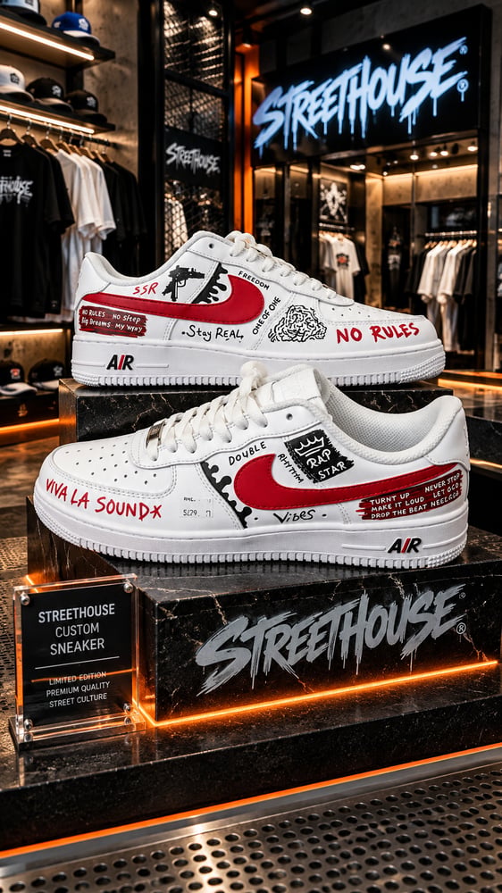 Nike airforce graffiti