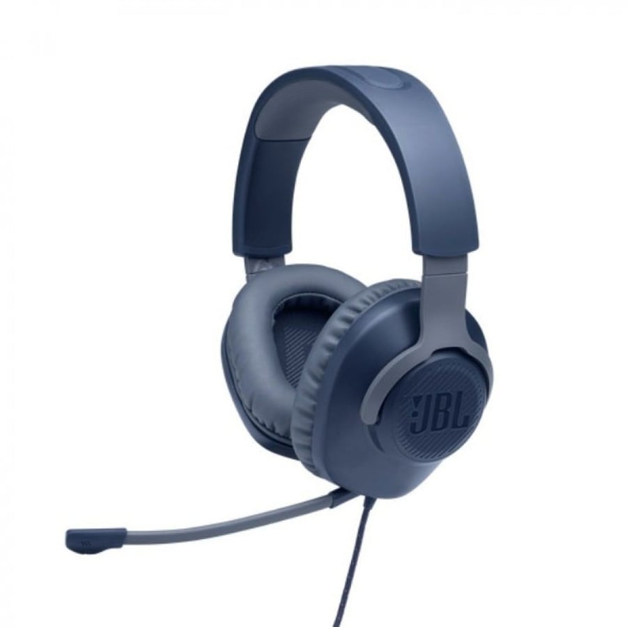 سماعة رأس سلكية JBL 100 ازرق