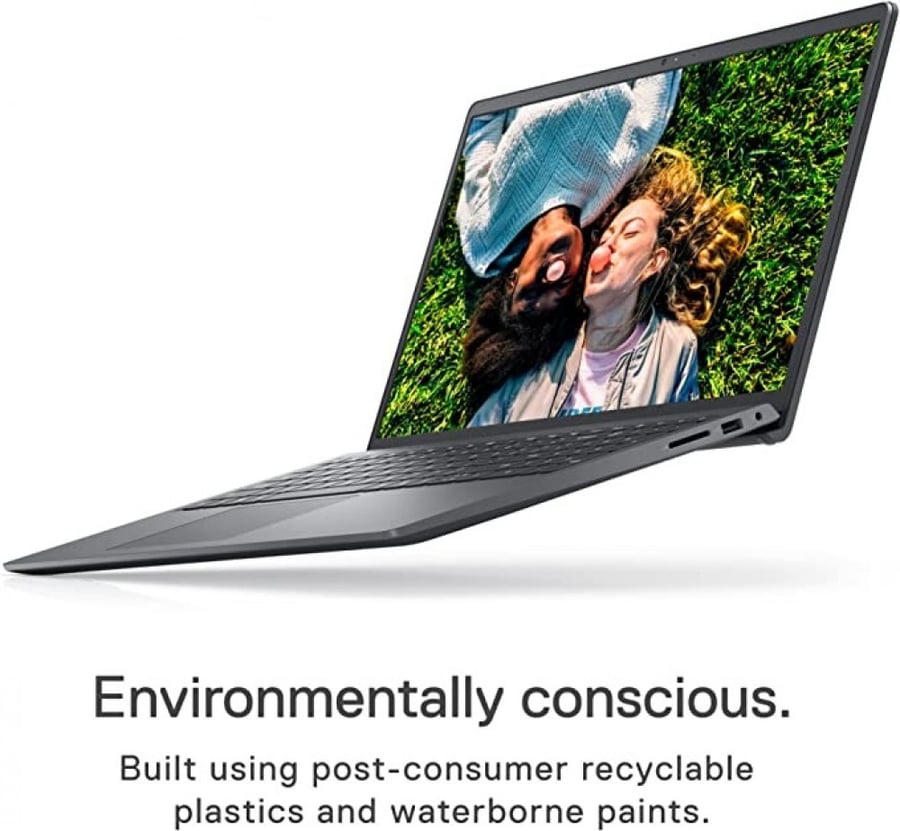لابتوب محمول DELL Core i3 فوسترو 3510 , هارديسك 256 جيجا SSD , رام 8 جيجا ,15 بوصة اسود