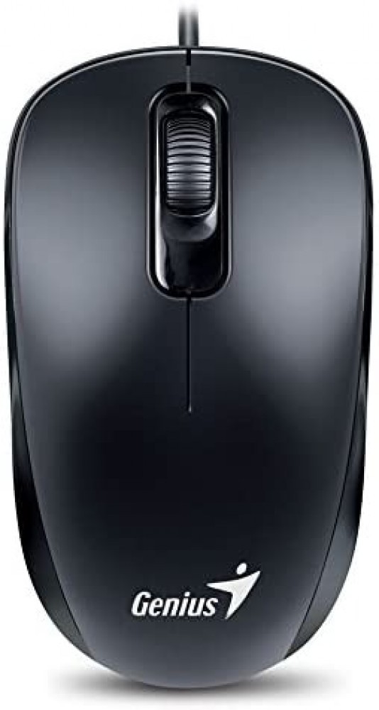 فأرة جينيس DX-125 سلكية اسود